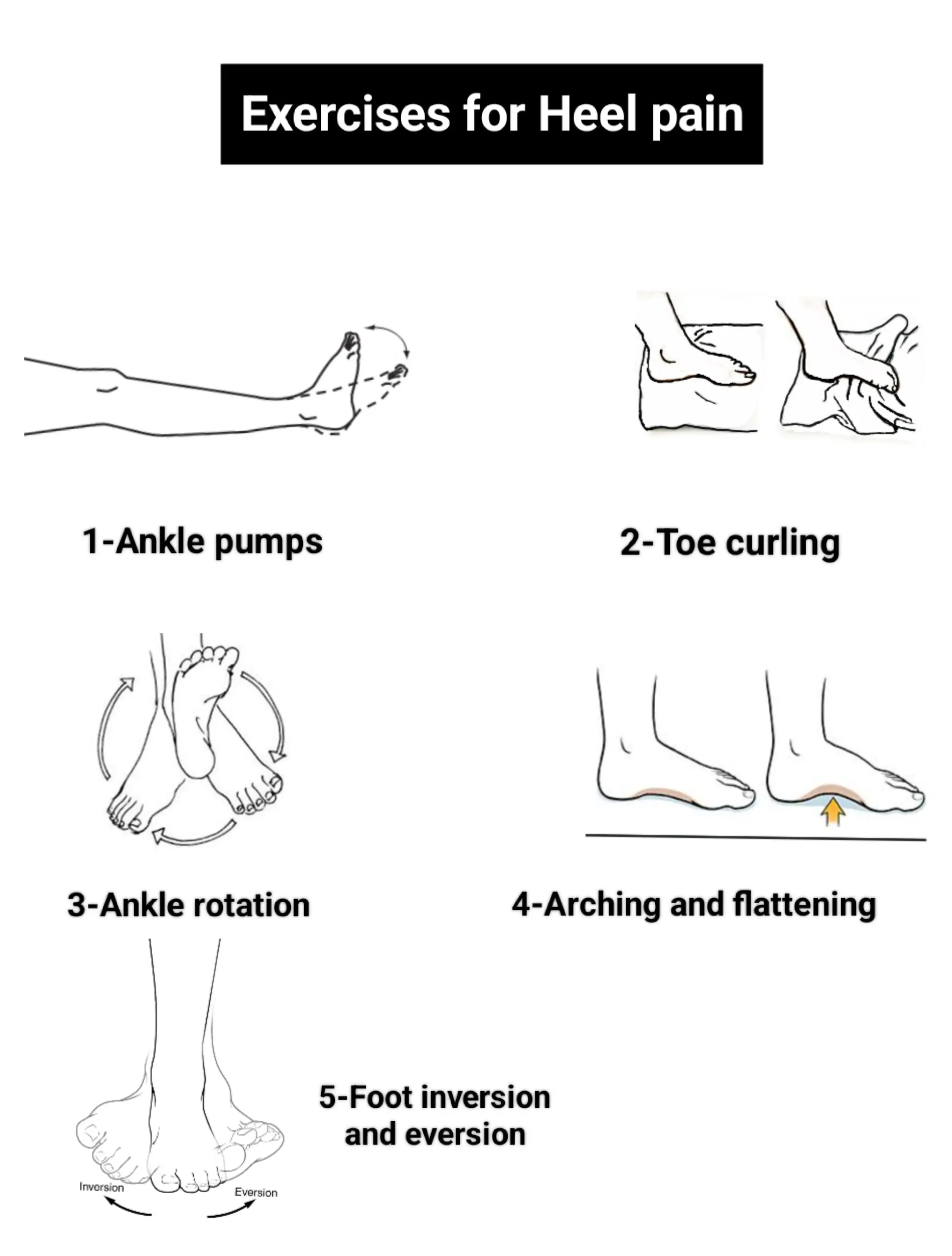 exercises for heel pain